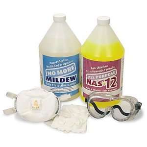  Mold Remediation Clean Up Kit with Medium Gloves Kitchen 
