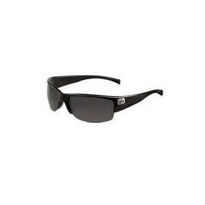  Zander Sport Collection Sunglasses (Shiny Black Frame and 