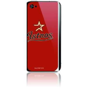  Skin for iPhone 4/4S   MLB HU Astros Cell Phones & Accessories