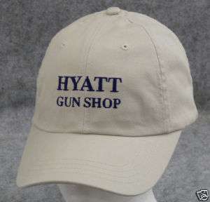 Hyatt Shops Low Profile Design Hat   Khaki  