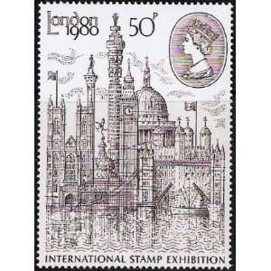   Britain Postage Stamps 1980 International Stamp Exhibition London View