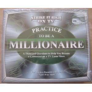 Practice to Be a Millionaire Toys & Games
