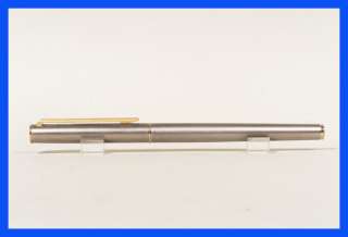 Rare mechanic clip MONTBLANC NOBLESSE ?  Steel & Gold fountain pen 