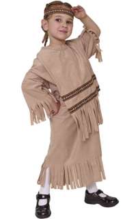 Child Small Tan Indian Girl Costume   Indian Costumes  
