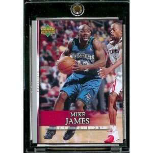  2007 08 Upper Deck First Edition # 65 Mike James   NBA 
