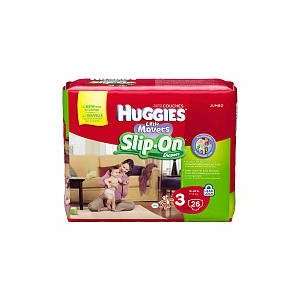  Huggies Little Movers Slip On Diapers Jumbo Pack   Size 3 