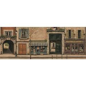  Parisian Street Scenes Wall Mural FFM4004M: Home & Kitchen