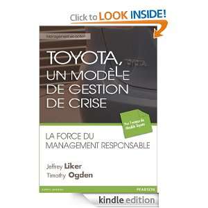 Toyota, un modèle de gestion de crise: La force du management 