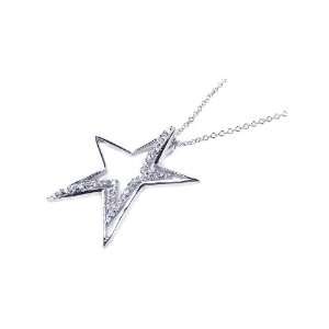  Nickel Free Silver Necklaces Star Necklace: Jewelry