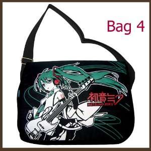    Vocaloid Hatsune Miku Black Messenger Shoulder Bag: Toys & Games