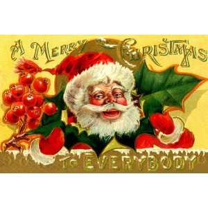  Merry Christmas to Everybody 20x30 Poster Paper