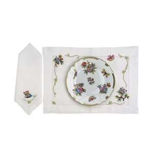  Herend Queen Victoria Placemats And Napkins: Kitchen 