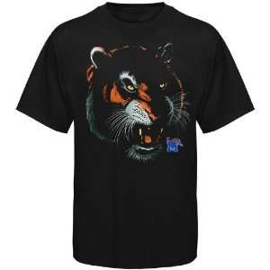  Memphis Tigers Youth Black Logo Blackout T shirt: Sports 