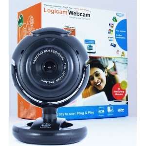 Logicam Cool Webcam, 3.0 Mega Pixels, Excellent Video quality, Built 