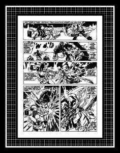 Man Thing #11 Mike Ploog Rare Production Art Page 16  