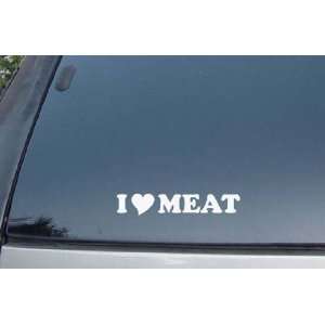 Love Meat Vinyl Decal Stickers