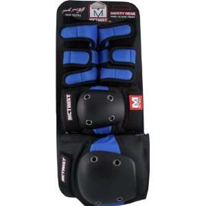  Mctwist Mcgill Pro 3pk Pad Set Medium Black Blue Skate 