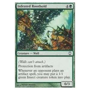  Magic the Gathering   Infested Roothold   Darksteel Toys 