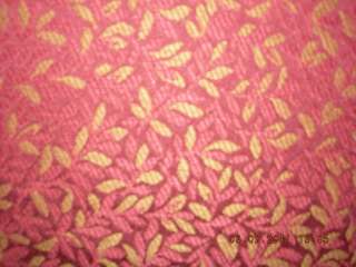 LEAF DESIGN WOVEN TAPESTRY UPHOLSTERY FABRIC BY YARD  