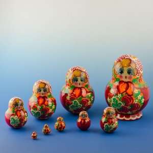   Russian Nesting Dolls, Matryoshka, Matreshka: Home & Kitchen