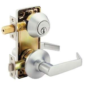   Satin Stainless Steel Keyed Entry Interconnected