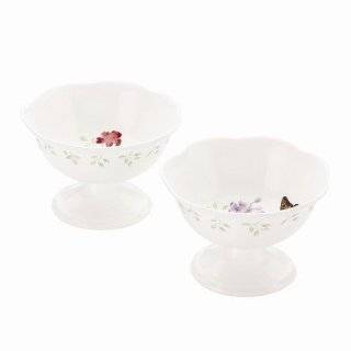  Lenox Butterfly Meadow Gravy Boat With Stand (2 Piece 