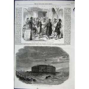   Fort Lafayette Bastille New York Irish Zouaves War: Home & Kitchen