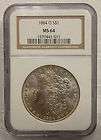 1884 O United States Silver Morgan Dollar S$1 Graded by