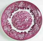 Wood & Sons Enoch ENGLISH SCENERY PINK Dinner Plate