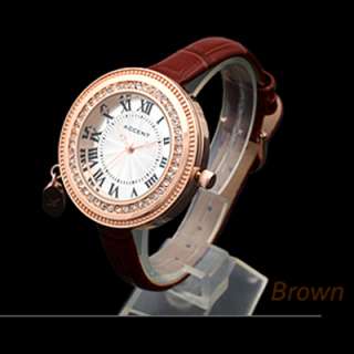 ACCENT]Swarovski crystal 3ATM water resistant Japan movement 
