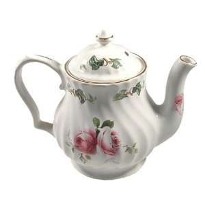  Royal Cuthbertson Ivy Rose Teapot, 2 Cup