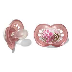  MAM Pearl Silicone Pacifier   Pink (6+ months)   2 pack 