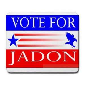  VOTE FOR JADON Mousepad