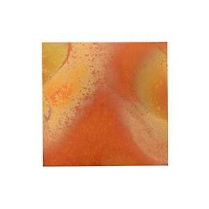  Lillypilly Flamed Patina Copper Sheet 3x3, 24 gauge 