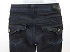  Dark Wash Blue Denim 5 Pocket Bootcut Leg Pants Jeans Sz 28 Jill Zarin