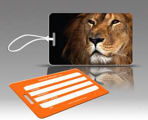 Lion Face Luggage Tag  