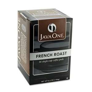 JavaOne French Roast Coffee Pods 14ct Box  Kitchen 