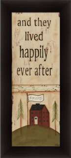 And They Lived Happily Ever After by Kim Klassen Saltbox House Country 