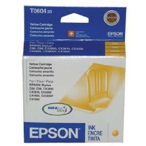  PRINTER SUPPLIES, EPS Inkjet Cartridge Yellow T060420 