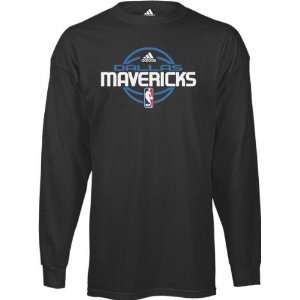  Dallas Mavericks Team Issue Long Sleeve T Shirt: Sports 