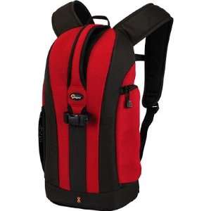 Lowepro Value Bundle, Red/Black Flipside 200SLR Camera Backpack, Added 