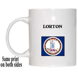  US State Flag   LORTON, Virginia (VA) Mug 