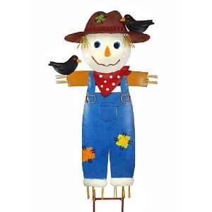  Country Scarecrow Metal Wall Hanging / Garden Stake: Home 