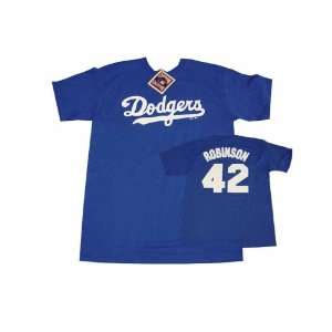  Jackie Robinson 42 Brooklyn Dodgers Royal Name and Number 