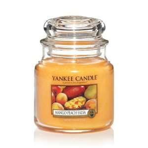 Mango Peach Salsa 14.5oz Housewarmer Jar Candle by Yankee 