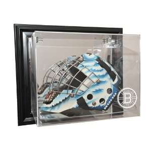  Boston Bruins Full Size Goalie Mask Display Case Wall 