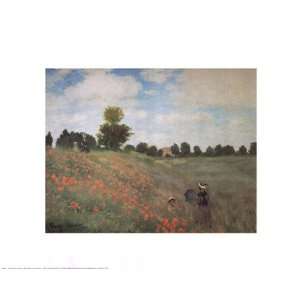  Les Coquelicots by Claude Monet 14x11