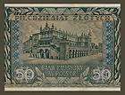   Banknote POLAND   1941   View of CLOTH HALL in Krakow   Pick 102   EF