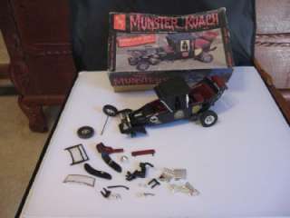 Vintage 1964 Amt Munster Koach model kit w/box  