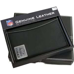 Cleveland Browns Leather Passport Holder With Metal Logo  